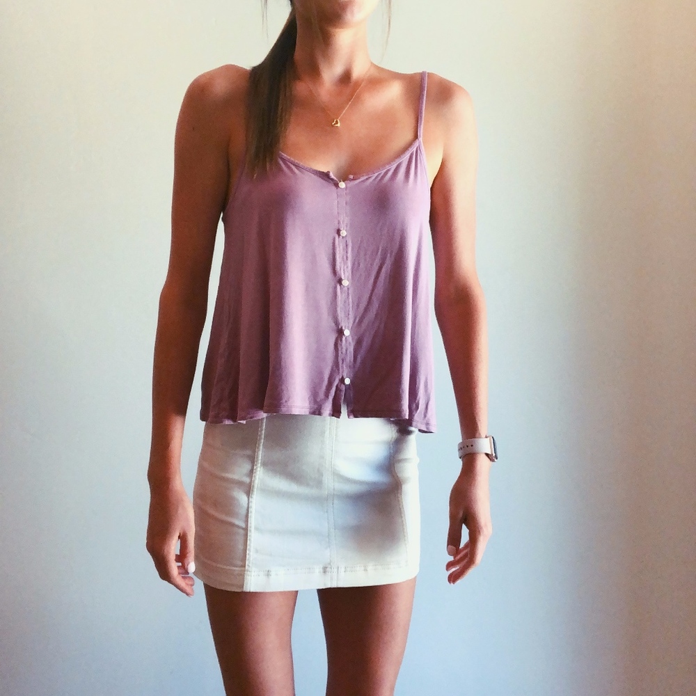 American Eagle Soft & Sexy Lavender Tank